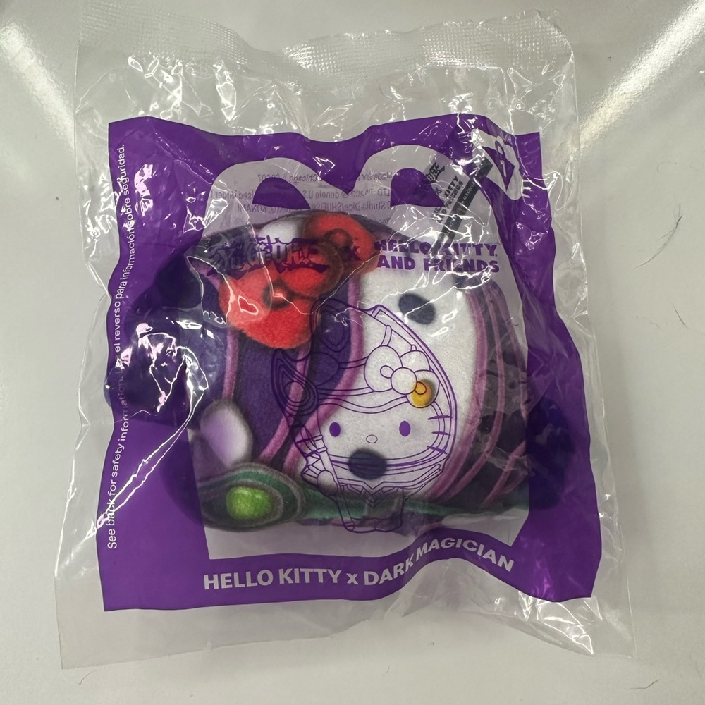Hello Kitty x Yu-Gi-Oh Hello Kitty Dark Magician Plush McDonald’s Toy #1